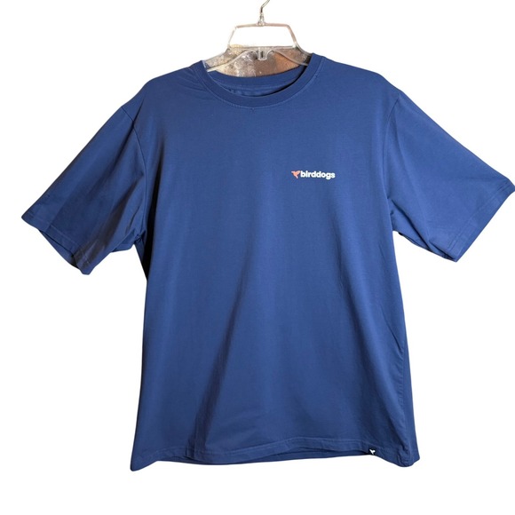 Birddogs Mens Large Navy Playground Tee Short Sleeve T-Shirt GraphicTee - Picture 2 of 6